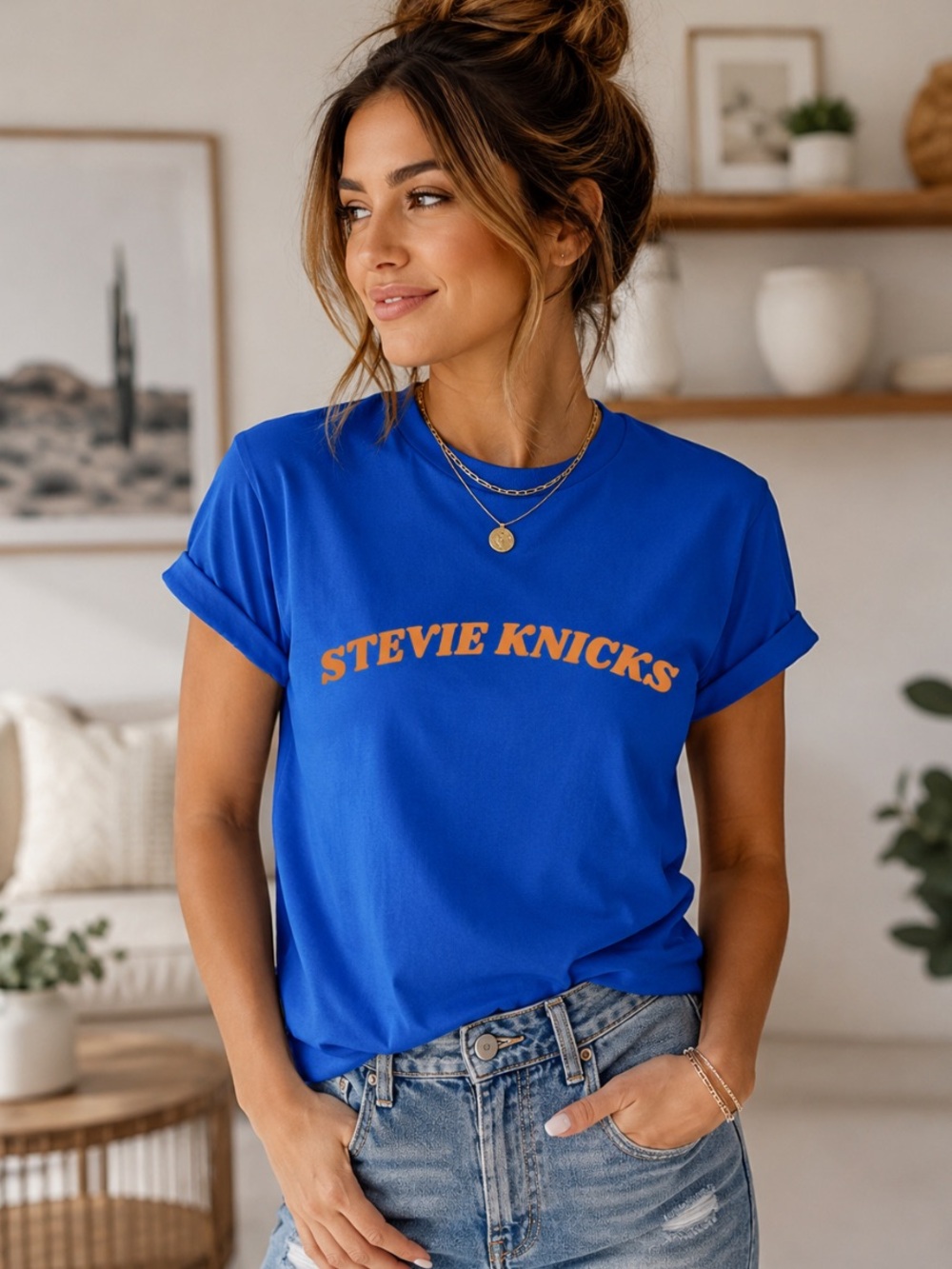 Taylor Swift Stevie Knicks Graphic Tshirt